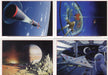 1993 Starlog Magazine Covers Space Art Fantastic Promo Card Set Promos 1 thru 4   - TvMovieCards.com