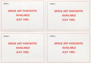 1993 Starlog Magazine Covers Space Art Fantastic Promo Card Set Promos 1 thru 4   - TvMovieCards.com