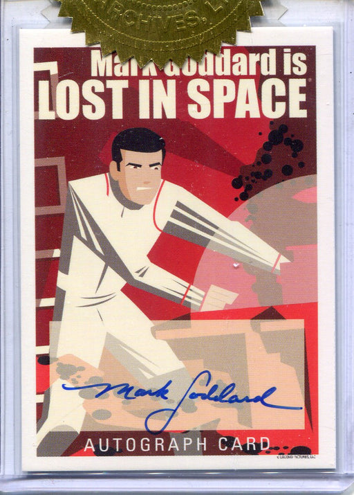 Lost in Space Archives Series 2 Character Art Mark Goddard Autograph Card AO5   - TvMovieCards.com