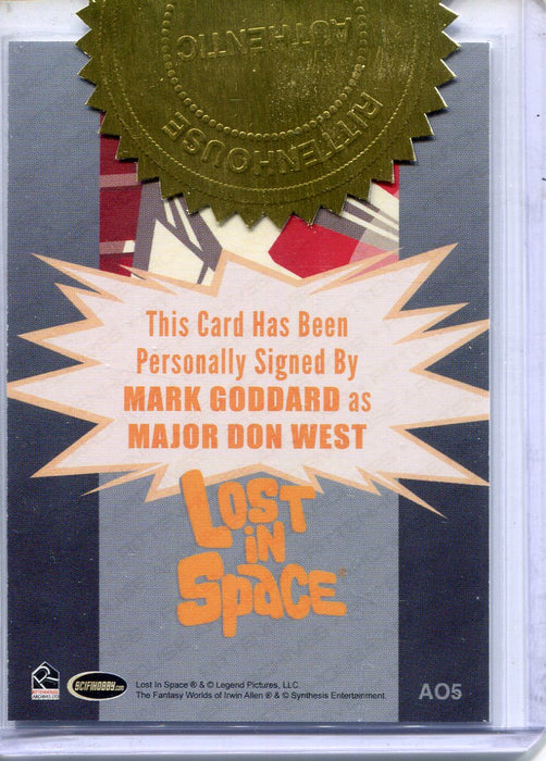 Lost in Space Archives Series 2 Character Art Mark Goddard Autograph Card AO5   - TvMovieCards.com
