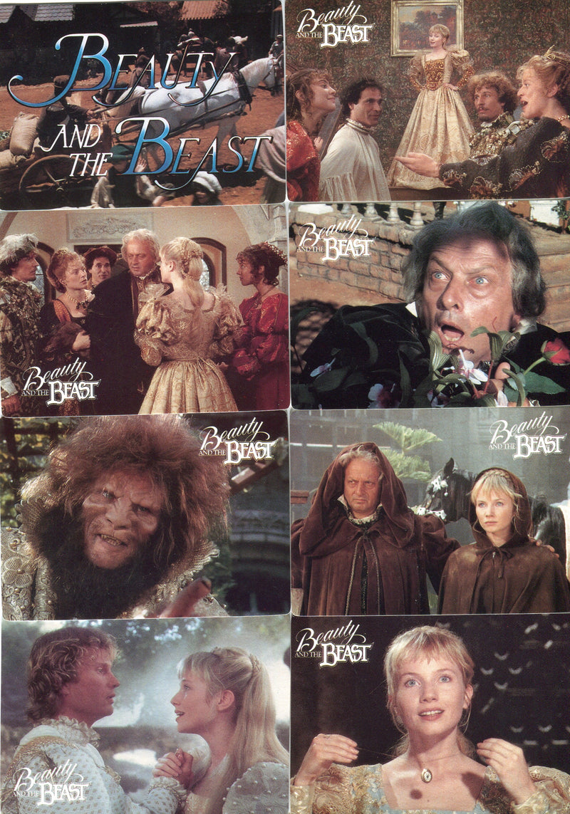 Beauty and The Beast Cannon's Movie Tales 16 Card Set Mother's Cookies 1987   - TvMovieCards.com