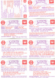 Beauty and The Beast Cannon's Movie Tales 16 Card Set Mother's Cookies 1987   - TvMovieCards.com