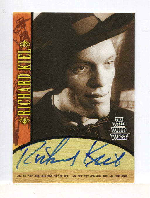Wild Wild West Season 1 Richard Kiel Autograph Card A5   - TvMovieCards.com
