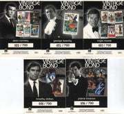 James Bond The Quotable James Bond Vintage Bond Chase Card Set VB1 - VB5 #d/700   - TvMovieCards.com