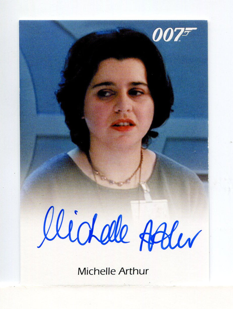 James Bond Archives 2014 Edition Michelle Arthur Autograph Card   - TvMovieCards.com