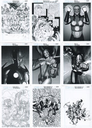 Marvel Universe 2014 Artist Draft Chase Card Set AD10 thru AD18   - TvMovieCards.com