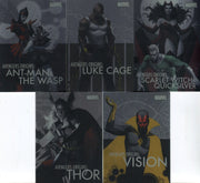 Marvel Universe 2014 Avengers Origins Chase Card Set AO1 thru AO5   - TvMovieCards.com