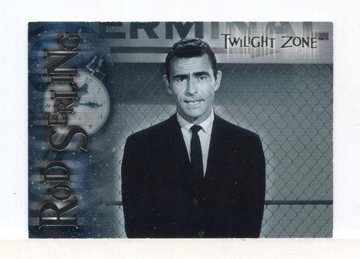 Twilight Zone 2 The Next Dimension Rod Serling Chase Card RS2   - TvMovieCards.com