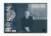 Twilight Zone 2 The Next Dimension Rod Serling Chase Card RS3   - TvMovieCards.com