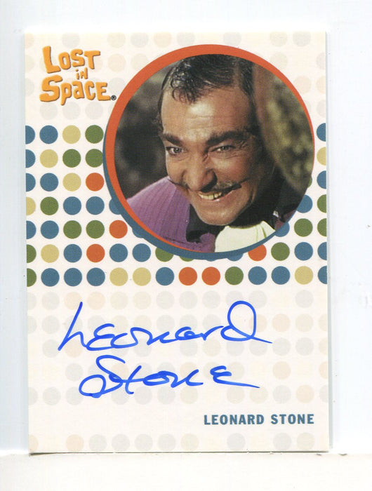 Lost in Space Complete Leonard Stone as Farnum Autograph Card   - TvMovieCards.com