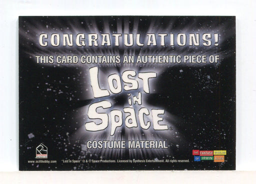 Fantasy Worlds of Irwin Allen Lost in Space Major Don West Costume Card   - TvMovieCards.com