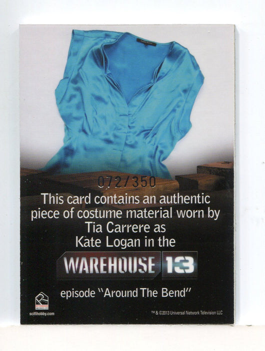 Warehouse 13 Premium Packs Season 4 Kate Logan Costume Card #072/350   - TvMovieCards.com