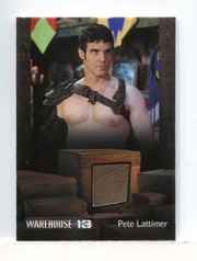 Warehouse 13 Premium Packs Season 4 Pete Lattimer Costume Card #284/450   - TvMovieCards.com