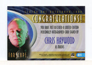 Farscape Season 2 Chris Haywood as Maldis Autograph Card A11   - TvMovieCards.com