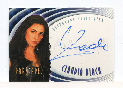 Farscape in Motion Premiere Edition Claudia Black Case Topper Autograph Card A6   - TvMovieCards.com