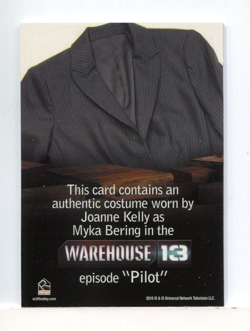 Warehouse 13 Season 1 One Myka Bering's Suit Costume Card   - TvMovieCards.com