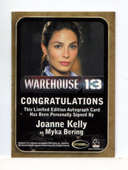 Warehouse 13 Season 1 One Joanne Kelly as Myka Bering Autograph Card   - TvMovieCards.com