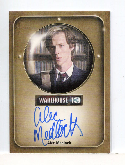 Warehouse 13 Season 1 One Alec Medlock as Bobby Buseki Autograph Card   - TvMovieCards.com
