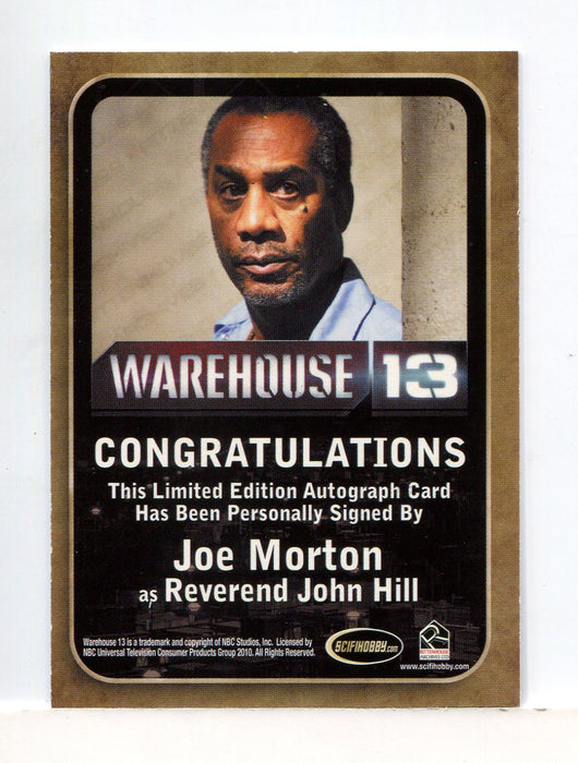 Warehouse 13 Season 1 One Joe Morton as Reverend John Hill Autograph Card   - TvMovieCards.com