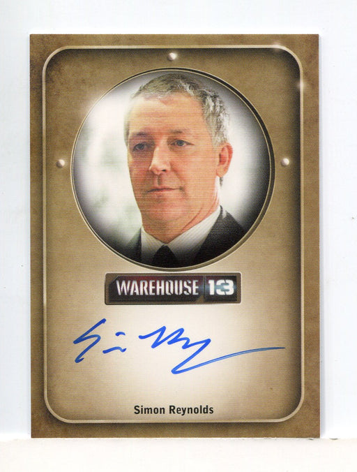 Warehouse 13 Season 1 One Simon Reynolds as Daniel Dickenson Autograph Card   - TvMovieCards.com