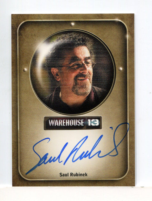 Warehouse 13 Season 1 One Saul Rubinek as Artie Nielsen Autograph Card   - TvMovieCards.com