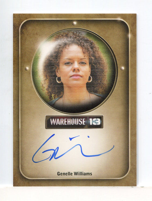 Warehouse 13 Season 1 One Genelle Williams as Leena Autograph Card   - TvMovieCards.com