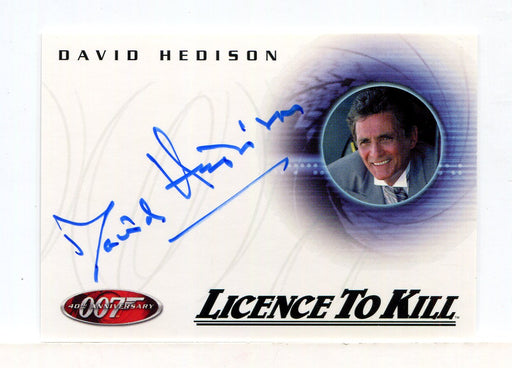 James Bond 40th Anniversary David Hedison Autograph Card A16   - TvMovieCards.com