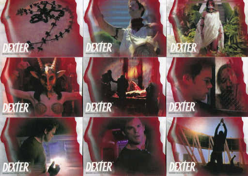 Dexter Seasons 5 & 6 DD1 - DD9 Doomsday Killer Complete Foil Chase Card Set 2015   - TvMovieCards.com