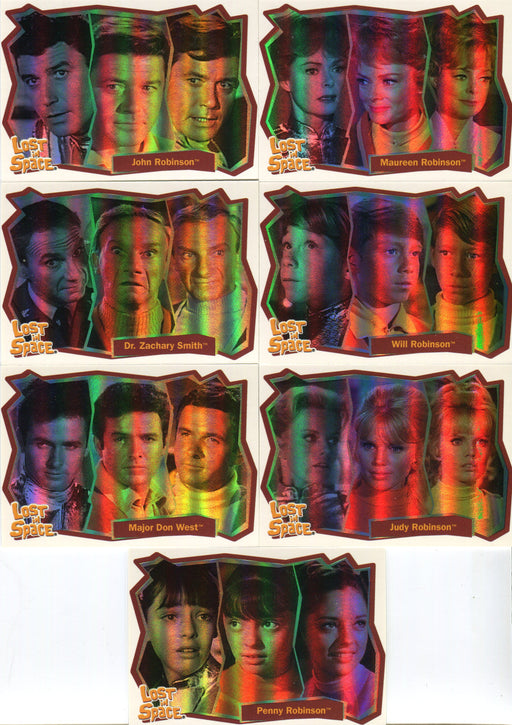 Lost in Space Complete Foil Characters Chase Card Set 7 Cards Rittenhouse 2005   - TvMovieCards.com