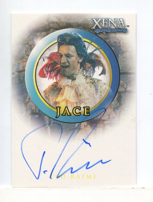 Xena Season Six Ted Raimi as Jace Autograph Card A13   - TvMovieCards.com