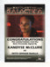 Battlestar Galactica Season One Kandyse McClure Autograph Card   - TvMovieCards.com