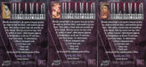 Olivia Metamorphosis Promo Card Set P1 P2 P3 Comic Images 2002   - TvMovieCards.com