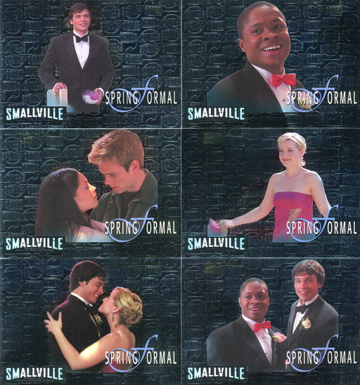 Smallville Season One Spring Formal Chase Card Set SF1-SF6 Inkworks 2002   - TvMovieCards.com