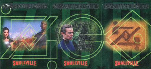 Smallville Season Five Vengeance Box Loader Chase Card Set BL.1-BL.3   - TvMovieCards.com