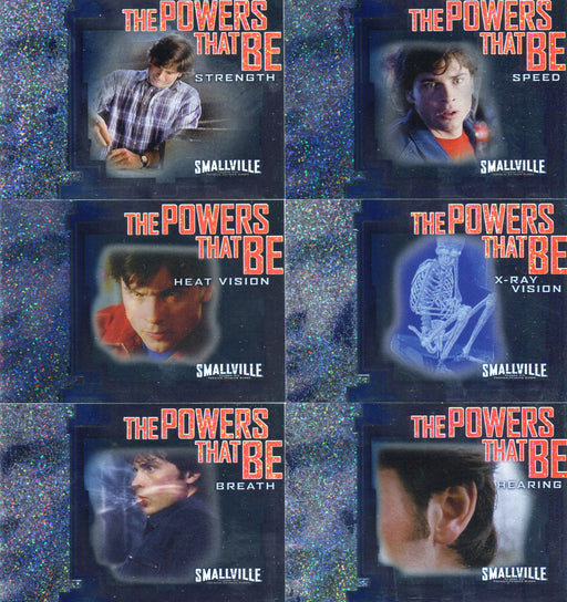 Smallville Season Six The Powers That Be Chase Card Set PB.1-PB.6 Inkworks   - TvMovieCards.com