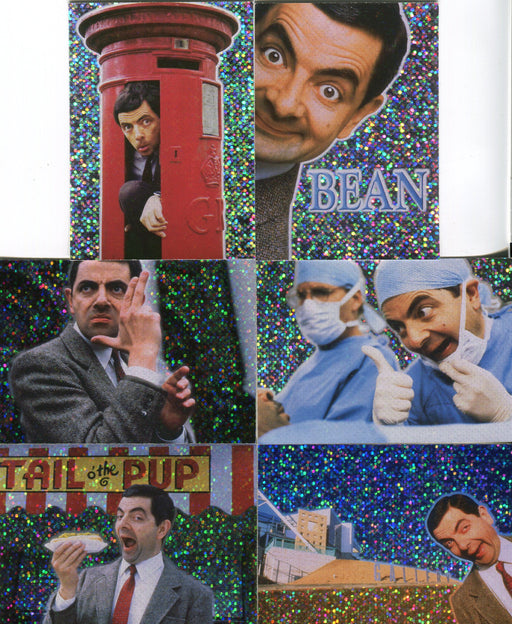 Mr. Bean  Movie Prismatic Chase Card Set S1-S6 Dart Flipcards 1998   - TvMovieCards.com