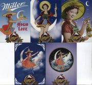 Miller Genuine Beer Crystal Gallery Chase Card Set C1 - C10 Sports Time 1995   - TvMovieCards.com