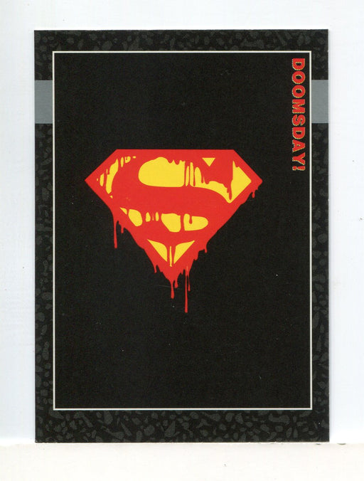 Superman Doomsday The Death of Superman Promo Card 000   - TvMovieCards.com