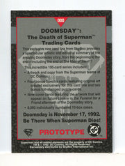 Superman Doomsday The Death of Superman Promo Card 000   - TvMovieCards.com