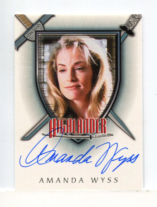 Highlander Complete Amanda Wyss as Randi MacFarland Autograph Card A14   - TvMovieCards.com