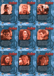 Marvel Avengers Age of Ultron 2015 Character Shots Chase Card Set CS-1 / CS-15 - TvMovieCards.com