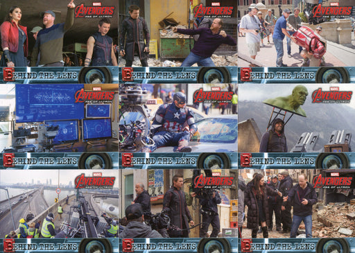 Marvel Avengers Age of Ultron 2015 Behind the Lens Chase Card Set BTL-1 -15   - TvMovieCards.com