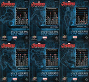 Marvel Avengers Age of Ultron 2015 Database Chase Card Set 15 Cards   - TvMovieCards.com