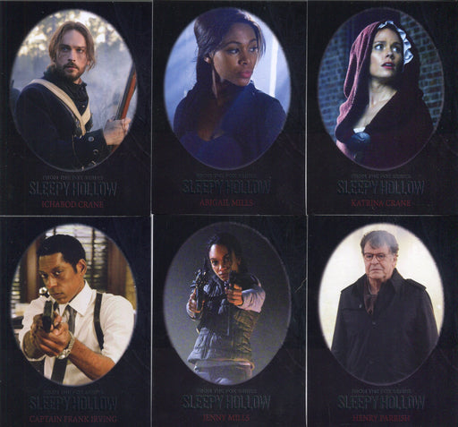 Sleepy Hollow Season One Character Bios Chase Card Set C1-6 Cryptozoic 2015   - TvMovieCards.com
