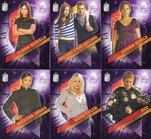 Doctor Who 2016 Timeless Companions Across Time Chase Card Set 10 Cards   - TvMovieCards.com