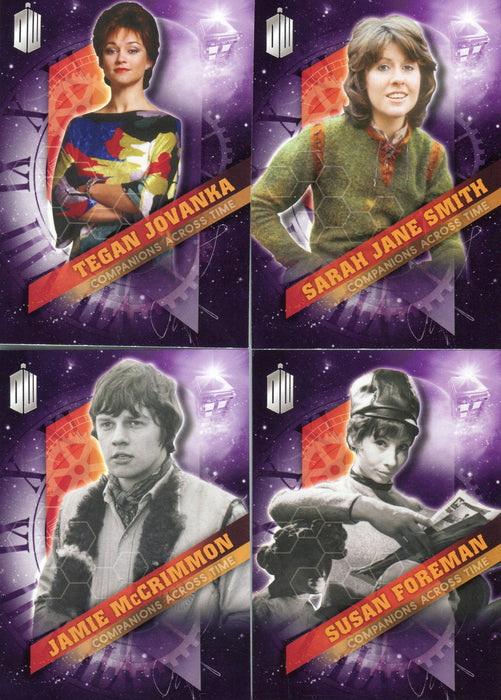 Doctor Who 2016 Timeless Companions Across Time Chase Card Set 10 Cards   - TvMovieCards.com