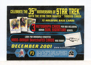 Star Trek 35th Anniversary Holofex Empty Trading Card Album Rittenhouse 2001 - TvMovieCards.com