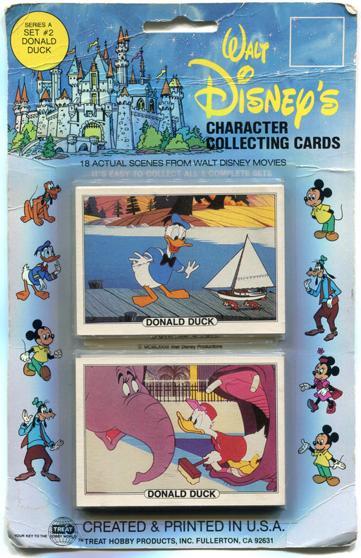 Disney Donald Duck Vintage Packaged Card Set 18 Cards Set #2 Treat Hobby   - TvMovieCards.com