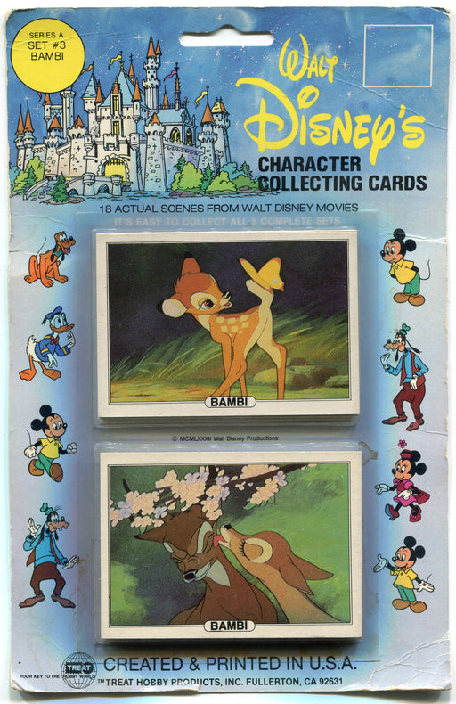 Disney Bambi Vintage Packaged Card Set 18 Cards Set #3 Treat Hobby   - TvMovieCards.com