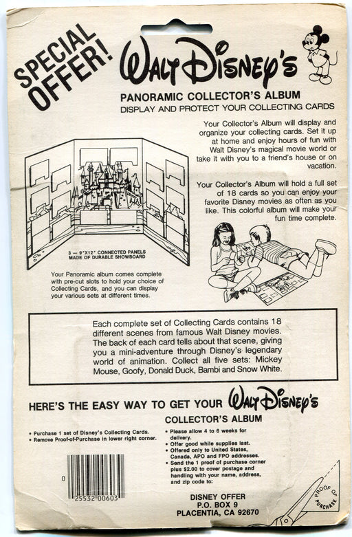 Disney Bambi Vintage Packaged Card Set 18 Cards Set #3 Treat Hobby   - TvMovieCards.com